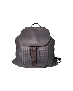 Backpack, Leather, Grey, BO46468070, DB
